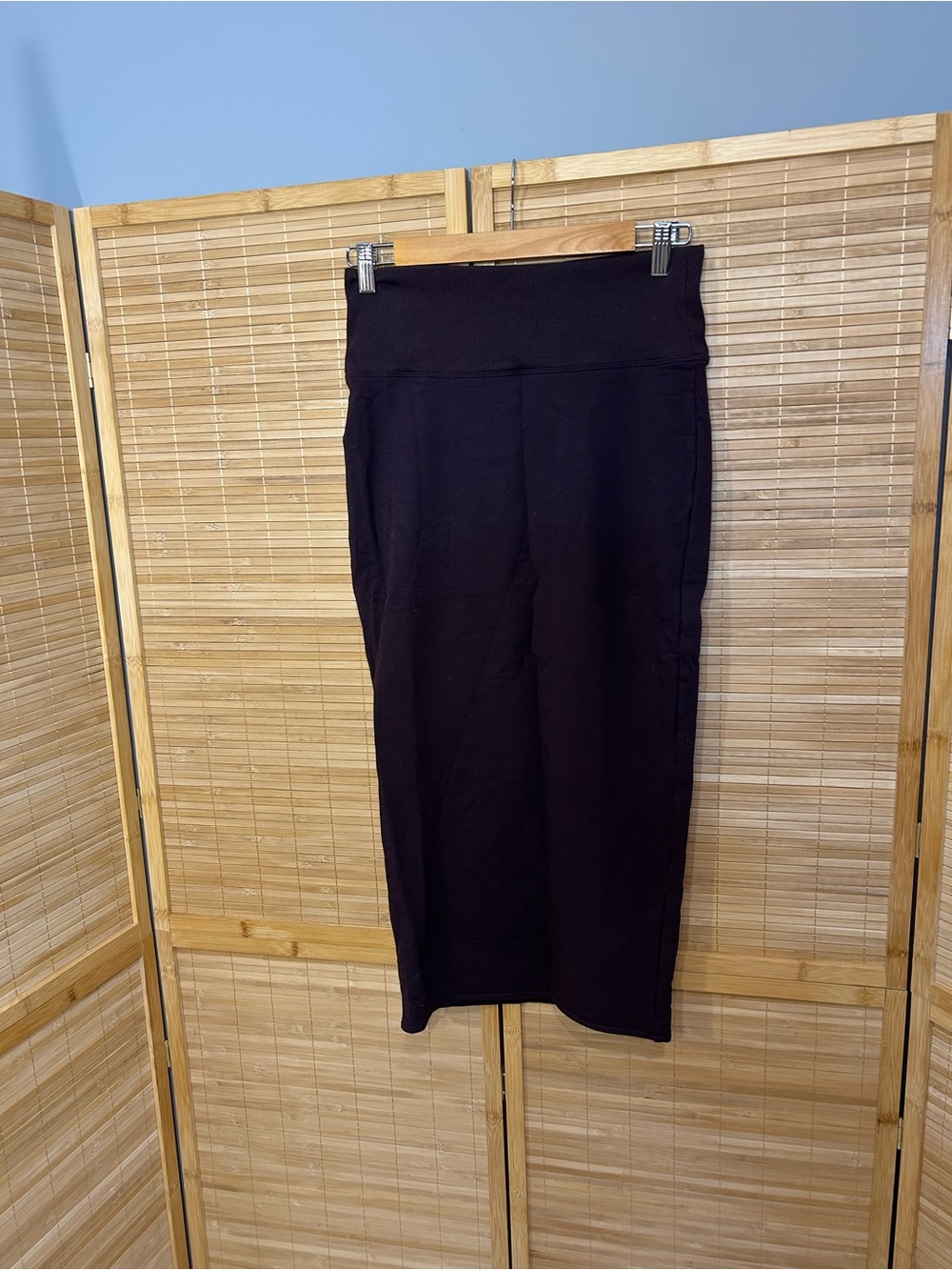 Marste plum purple stretchy midi pencil skirt woman’s 8 10